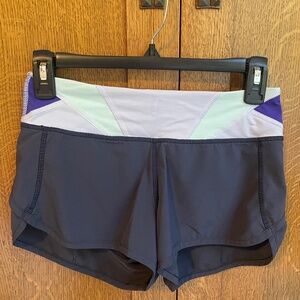 lululemon speed short - size 2